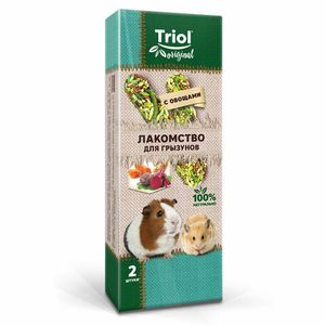 Лакомство для грызунов с овощами Triol Original