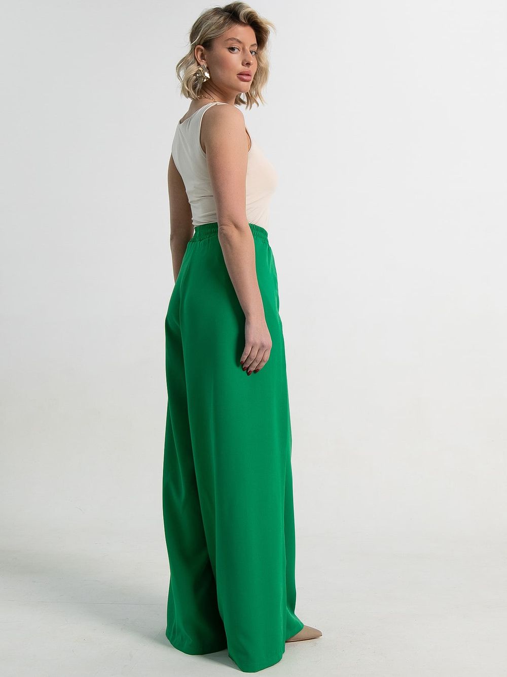 Брюки Авангард (зеленый) Б15253-13М LT Collection