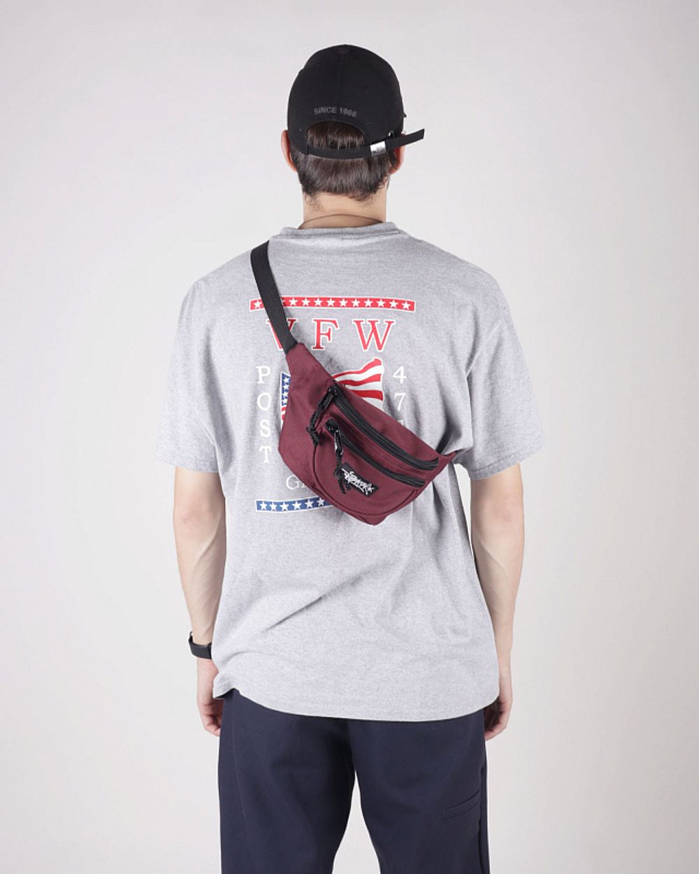 Сумка поясная Anteater Waistbag Bordo