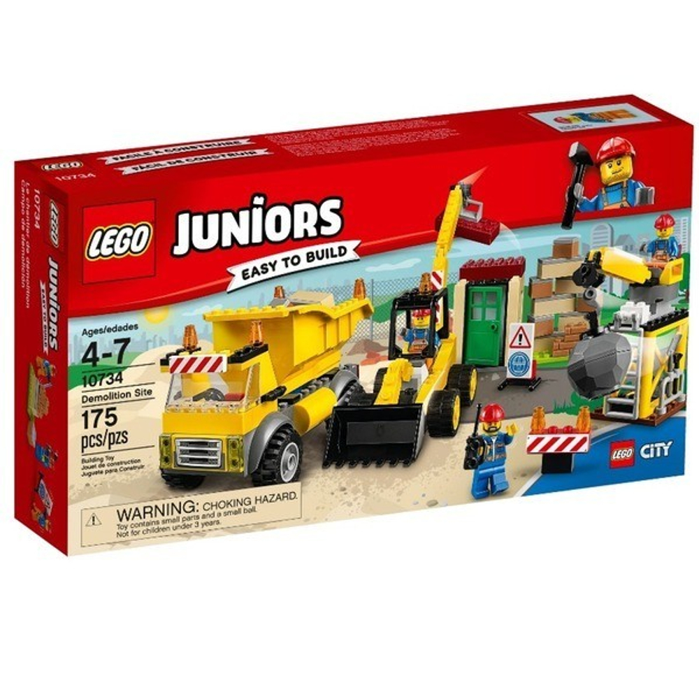 LEGO Juniors: Стройплощадка 10734 — Demolition Site — Лего Джуниорс Подростки