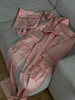 Комплект из тенселя Те Амо | кимоно, брюки, маска для сна, резинка для волос