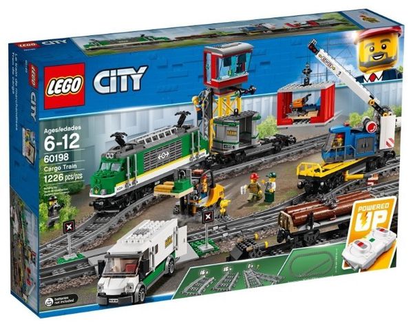 Электромеханический конструктор LEGO City 60198 Грузовой поезд