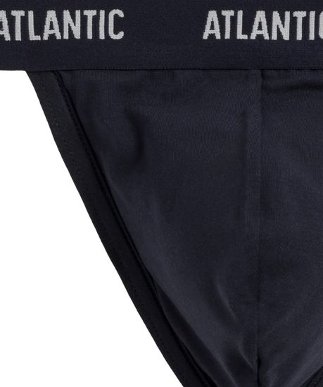 Мужские трусы(1шт) стринги Atlantic MP-1572, темно-синие