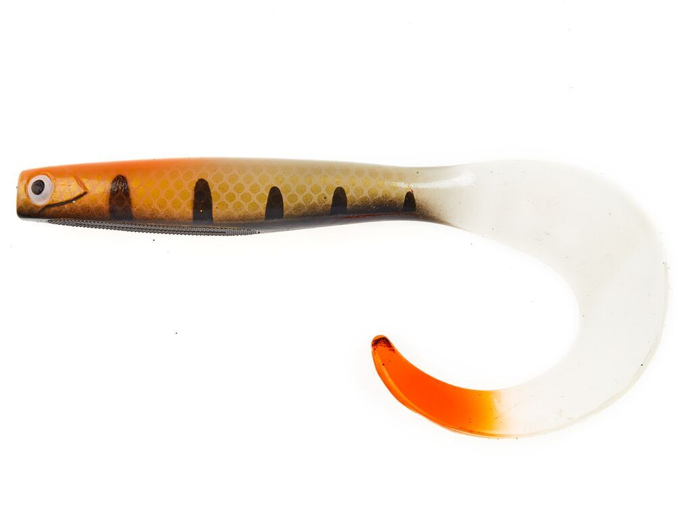 Виброхвост LJ 3D Series Kubira Fire Tail 9" (22,8 см), цвет PG36, 1 шт.
