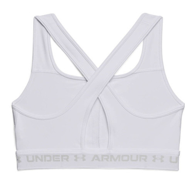 ТОП теннисный Under Armour Crossback Mid Bra - белый