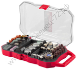 ЗУБР 208 предм., Набор мини-насадок для гравёра (35901-H208)