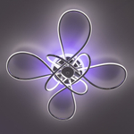 Citilux Джемини CL229B141E LED RGB Люстра с пультом Хром