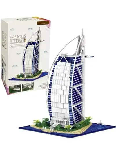 Конструктор Отель Парус в Дубае Бурдж-эль-Араб 2798 дет 0963