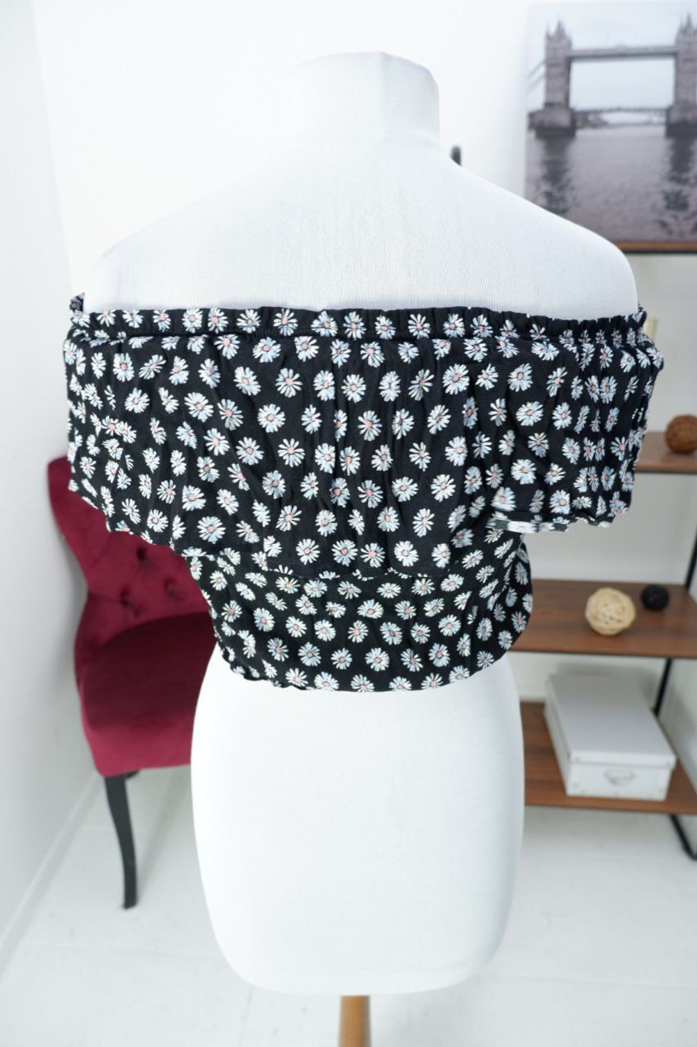 Топ Reserved из вискозы летний 40 размер