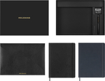 Набор Moleskine LE Precious & Ethical BOA блокнот 2шт/Перьевая ручка/папка-конверт XLarge черные (PRETQP621BOX)
