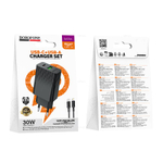 Зарядное устройство для Lightning PD30W+QC3.0 Borofone BAS76A (black)
