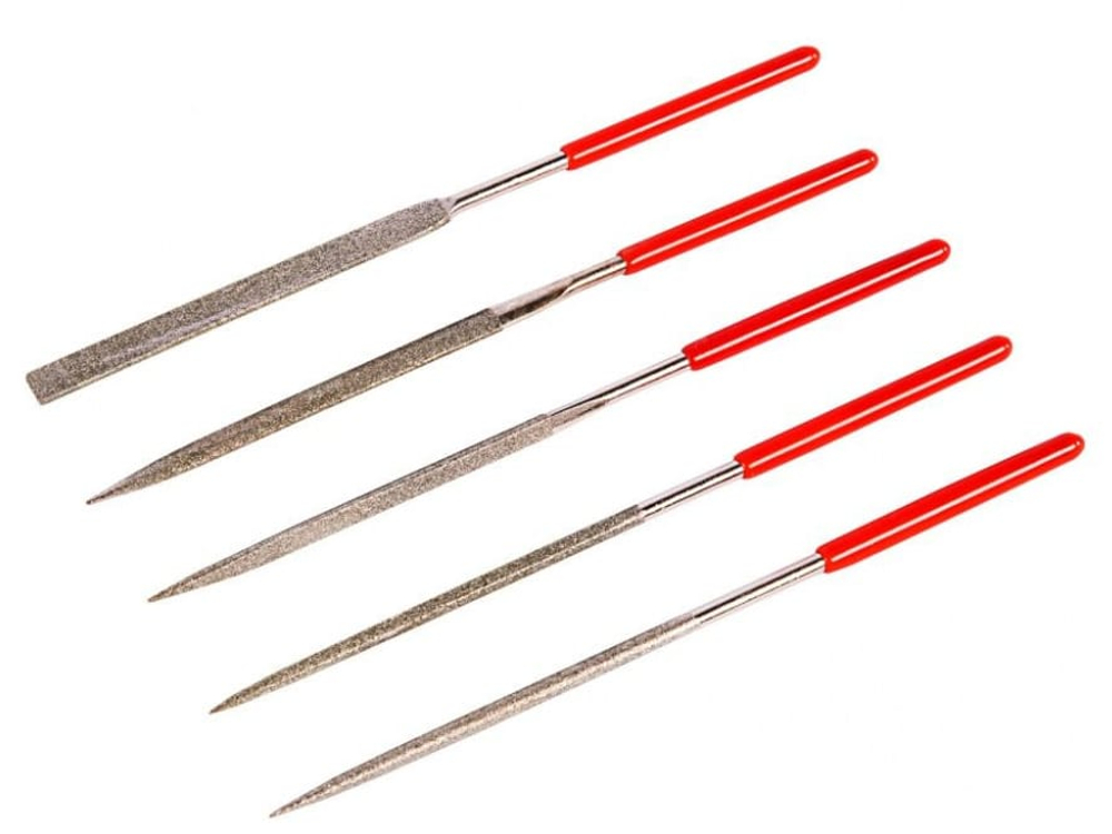 Набор надфилей алмазных 140*70*3мм 5шт