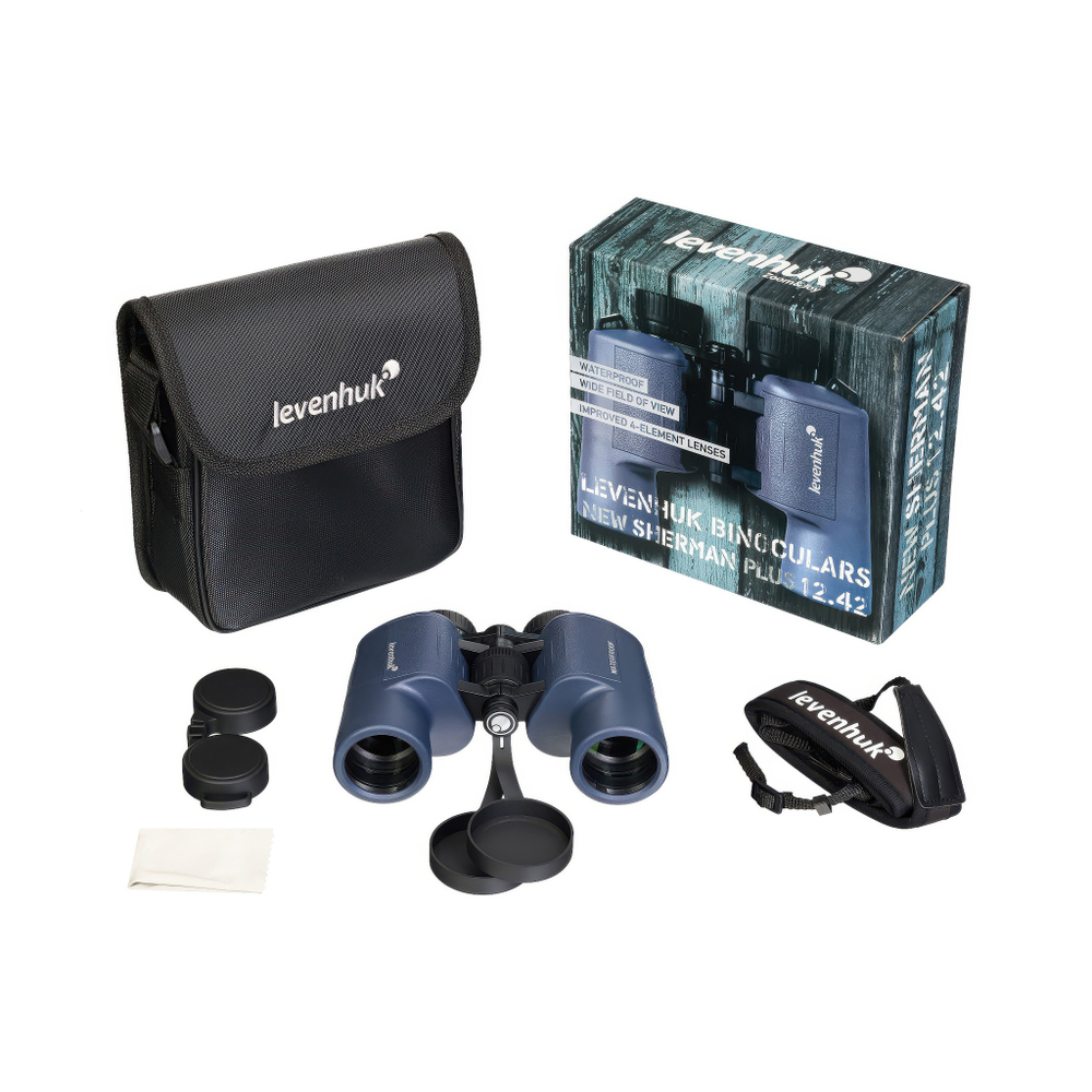 Бинокль Levenhuk New Sherman PLUS 12x42