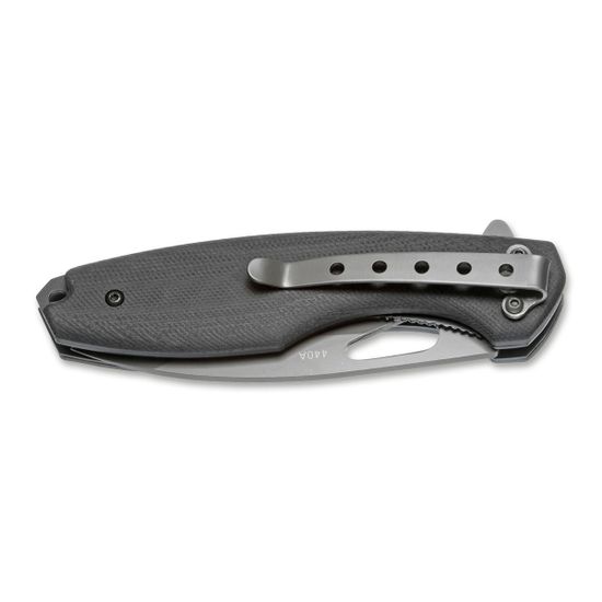 Складной нож Boker 01RY317 Gurung Folder c клинком из стали 440A, рукоять G10 / Stainless Steel