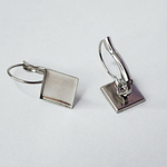 Швензы сталь, французский замок, под вклейку, для квадрата 10мм с плоским основанием