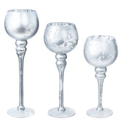 GAEM Набор из 3-х подсвечников, L35 W13 H40 см