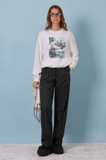 Джемпер с принтом