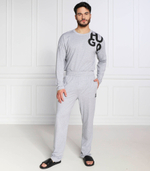 пижамы tagged long set Hugo Bodywear - серый(50478927)