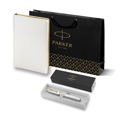 Подарочный набор - Parker IM, ручка роллер + ежедневник