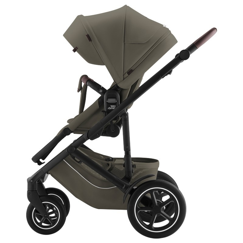 Коляска 3 в 1 Britax Roemer Smile 5Z Lux Collection+Baby-Safe Pro, Urban Olive+Deep Black