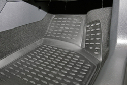 Коврики Standard, в салон VW Golf V 10/2003-2009, 4 шт. (полиуретан, чёрные) Element.NLC.51.05.210