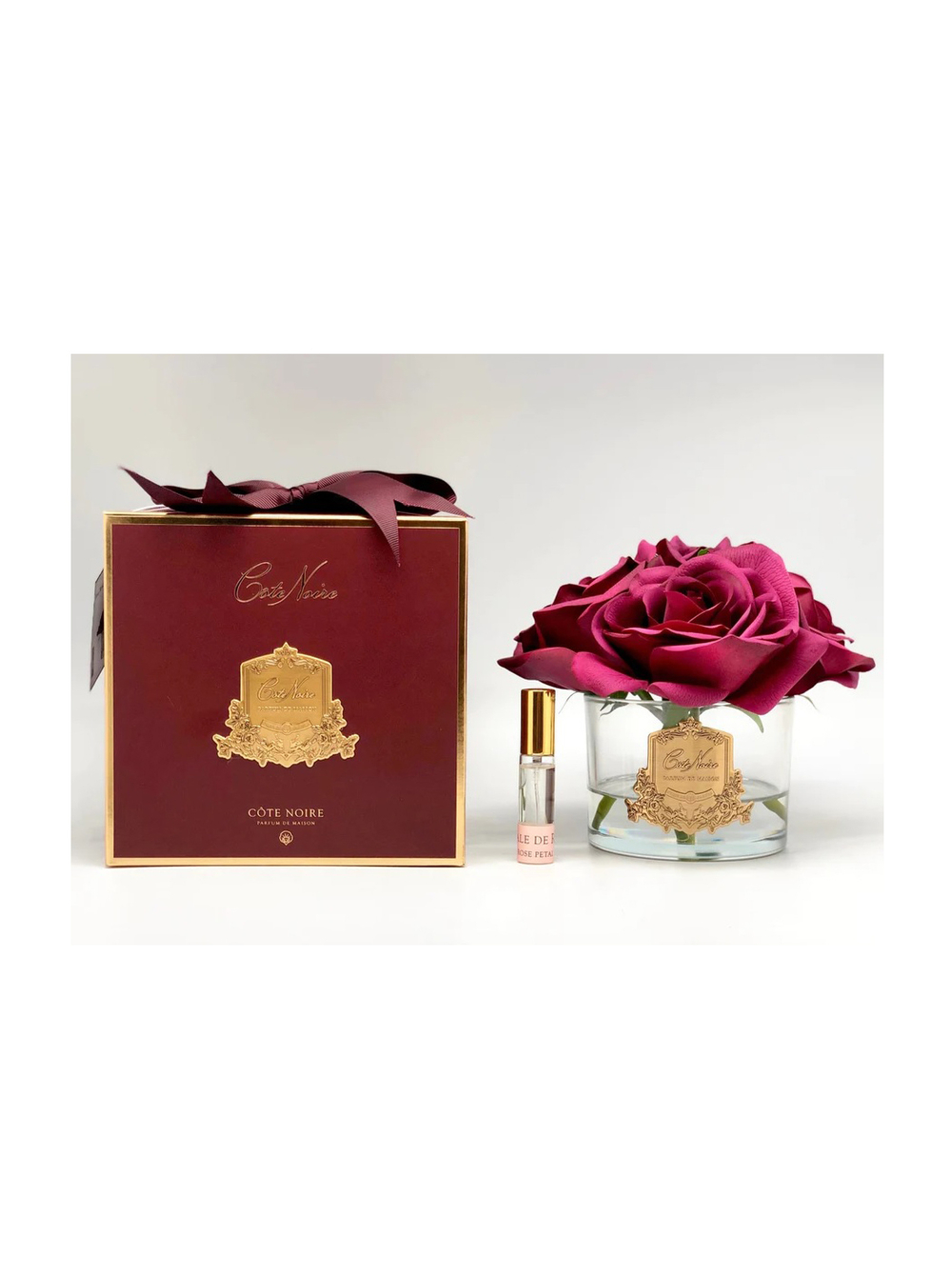 Спрей для дома FIVE ROSE Carmine red Букет Cote Noire Красный / Прозрачный