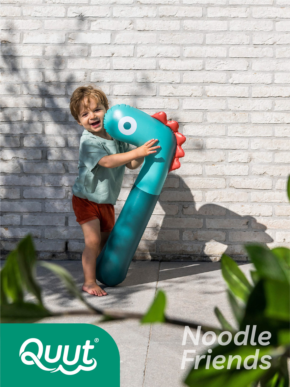 Игрушка надувная для плавания Quut Noodle Dino