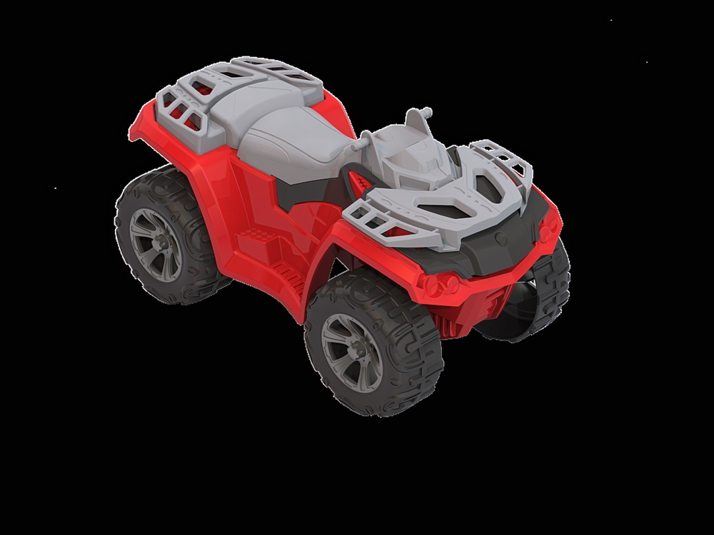 Квадроцикл "Тайга" красный (Нордпласт)