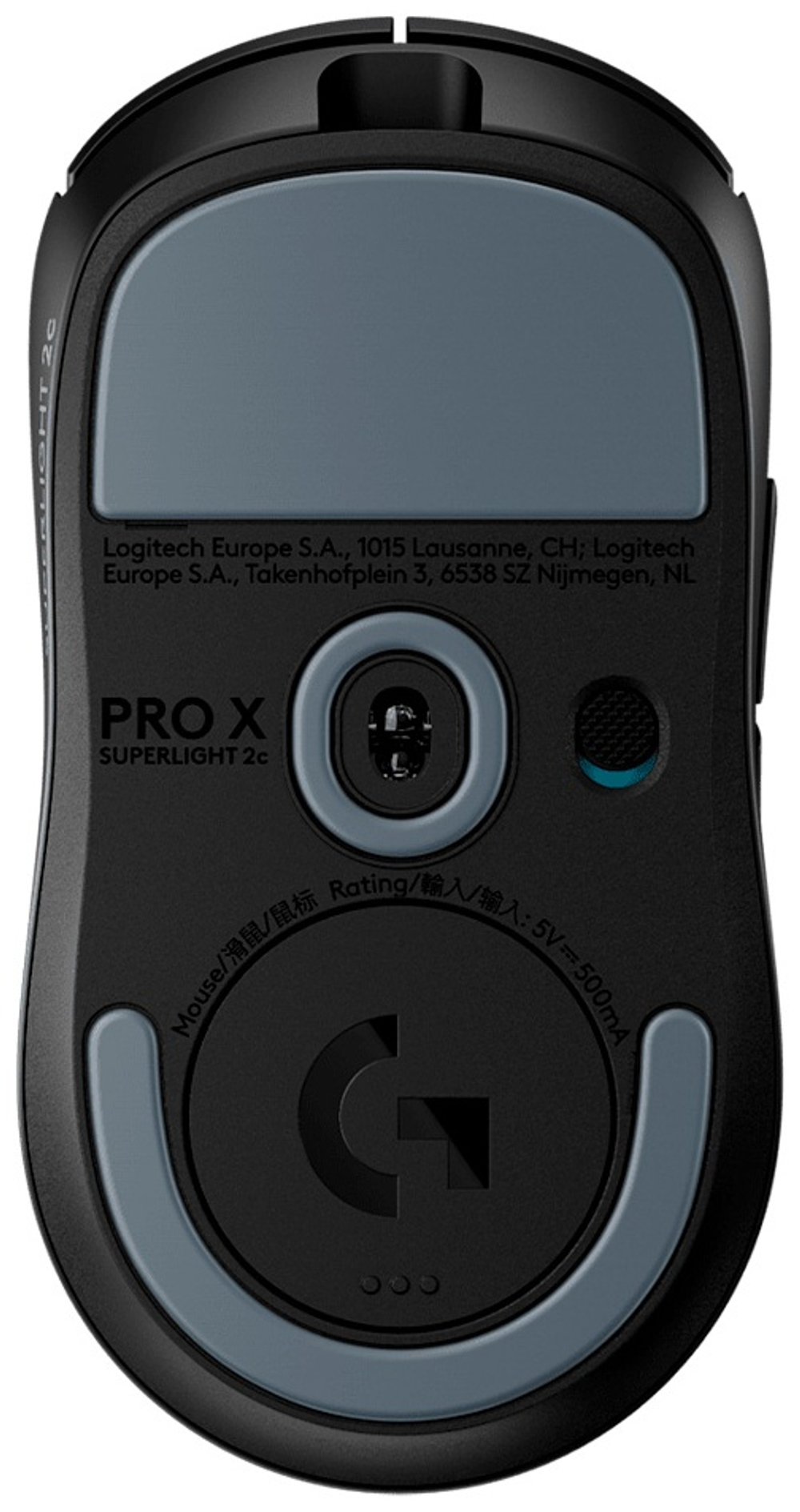 Мышь Logitech PRO X SUPERLIGHT 2C 910-007531 черный