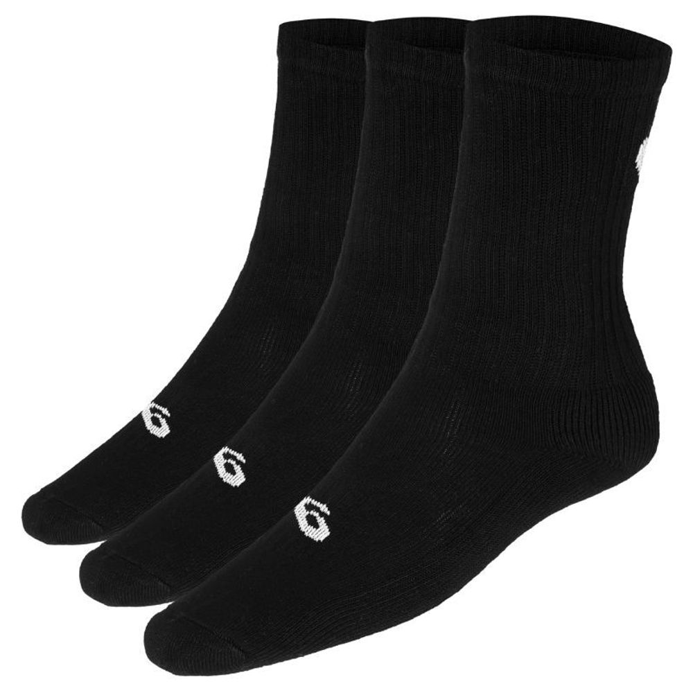 Теннисные носки Asics 3PPK Crew Socks 3P - black