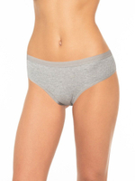 Трусики-бразилиана в мелкий рубчик (Размер: XL) (Цвет: черный)