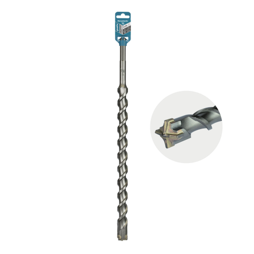 Бур по бетону SDS-Max 4 грани 35x570/435мм Rennbohr Quadro