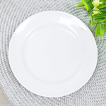 Тарелка 170мм мелкая форма Идиллия Без деколи