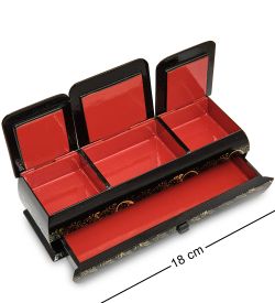 Народные промыслы ШК-85/30 Шкатулка «Тройка»