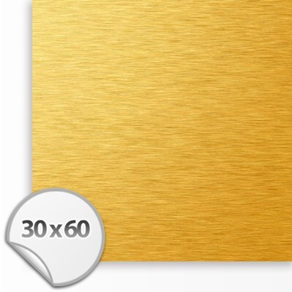 600x300 Алюминий сублим. Z1 шлифованное золото (SA100)