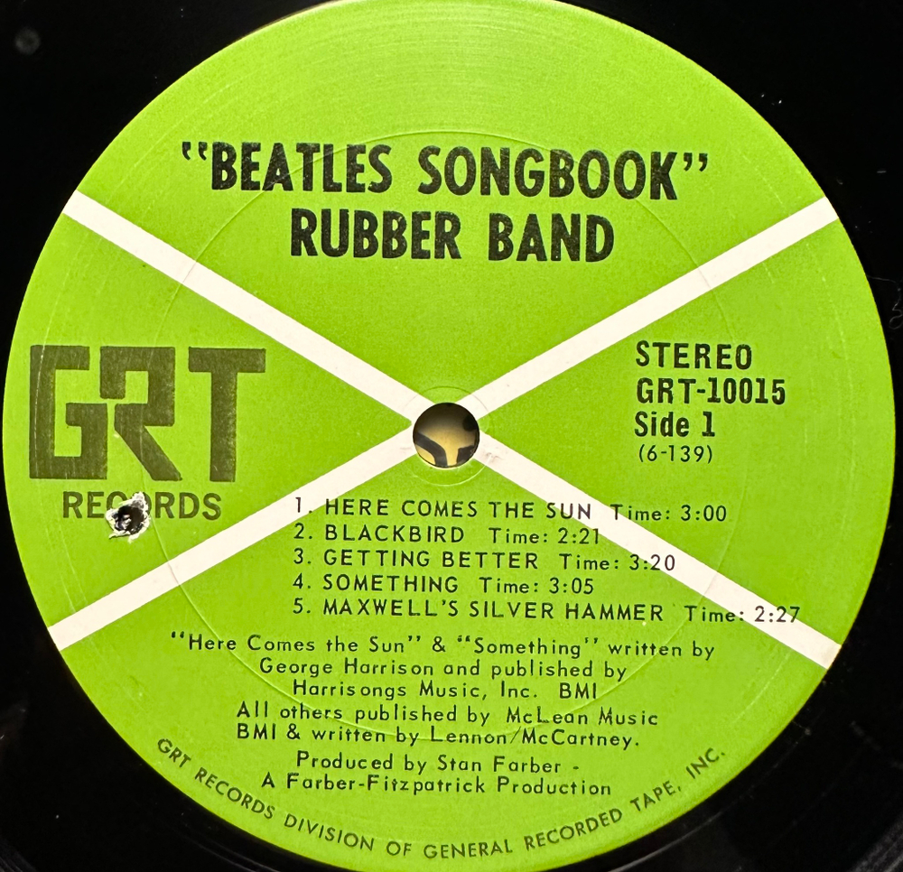 The Rubber Band - Beatles Songbook (США 1969г.)