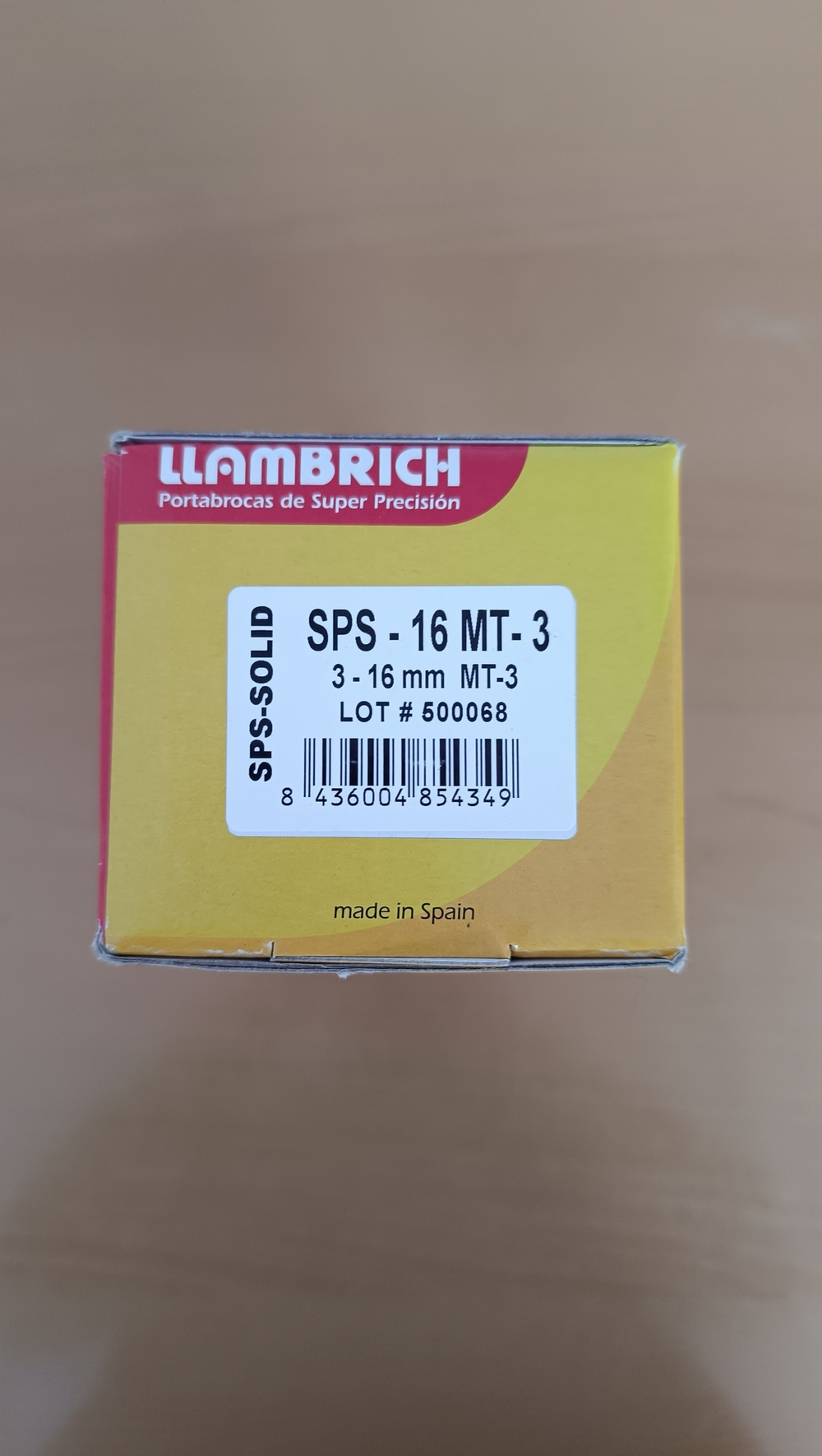 Патрон сверлильный SPS-16 MT-3 ( 3-16 мм) с хвостовиком