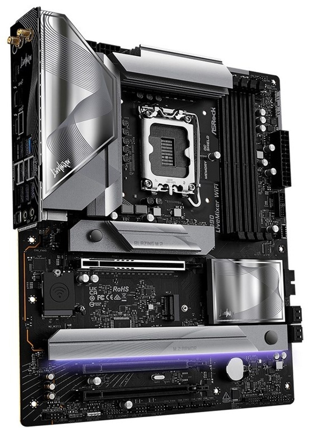 Материнская плата ASRock Z890 LiveMixer WiFi 90-MXBPE0-A0UAYZ