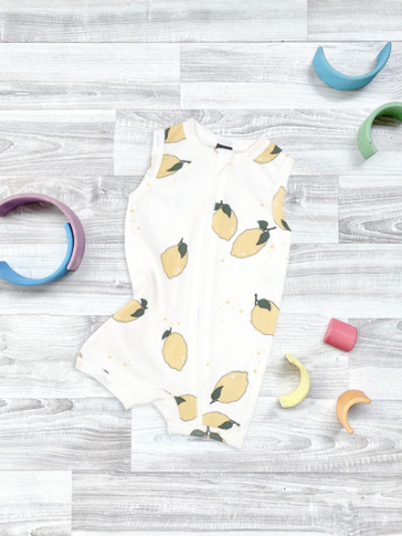 Песочник без рукавов Mjölk Sleep and Play Лимоны