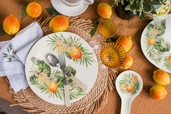 Тарелка суповая 23см Home & Style Sicilia