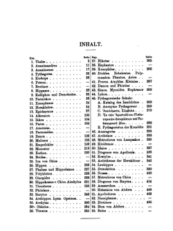 Die Fragmente der Vorsokratiker, griechisch und deutsch. Band 1 | Hermann Diels