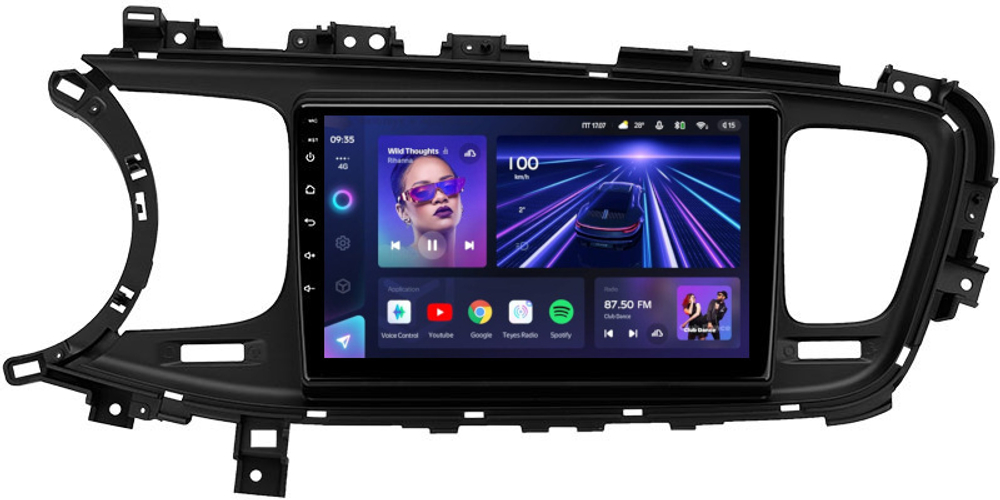 Магнитола для KIA Optima 3 2013-2015 TF - Teyes CC3 Android 10, ТОП процессор, 4/32 Гб, CarPlay, SIM-слот