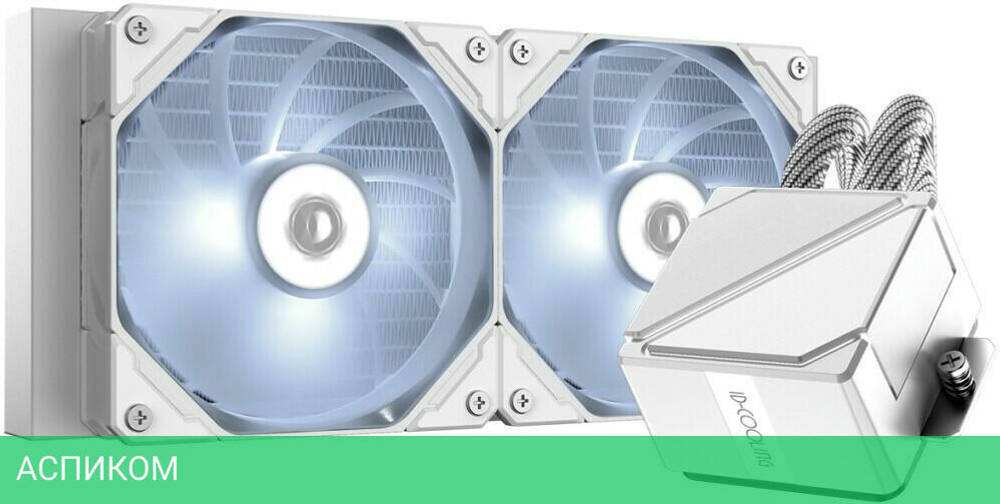Кулер для процессора ID-Cooling DashFlow 240 Basic White