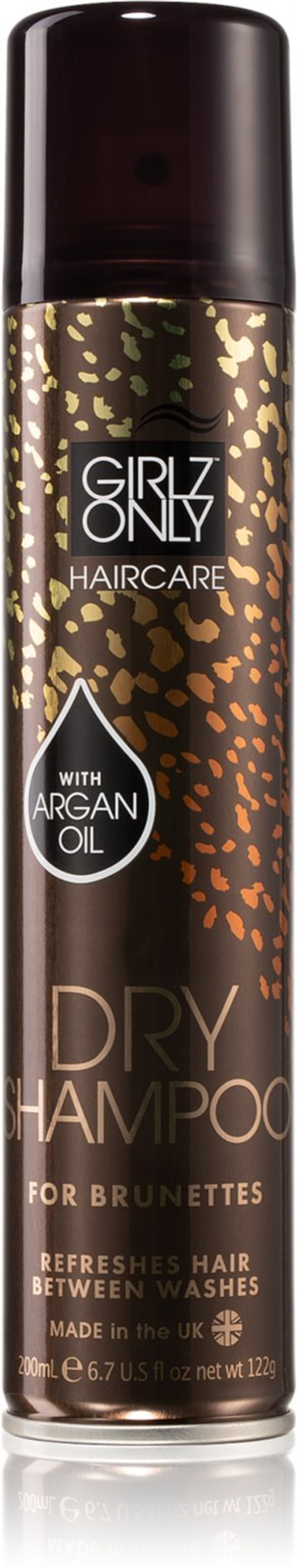 Girlz Only For Brunettes - сухой шампунь для темных волос с аргановым маслом /   200  ml  / GTIN 5021320103269