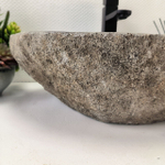 Раковина из речного камня RS63618 (55*33*15) 0122