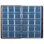 Альбом для монет 125*185, на 240 монеты, коричневый, Staff