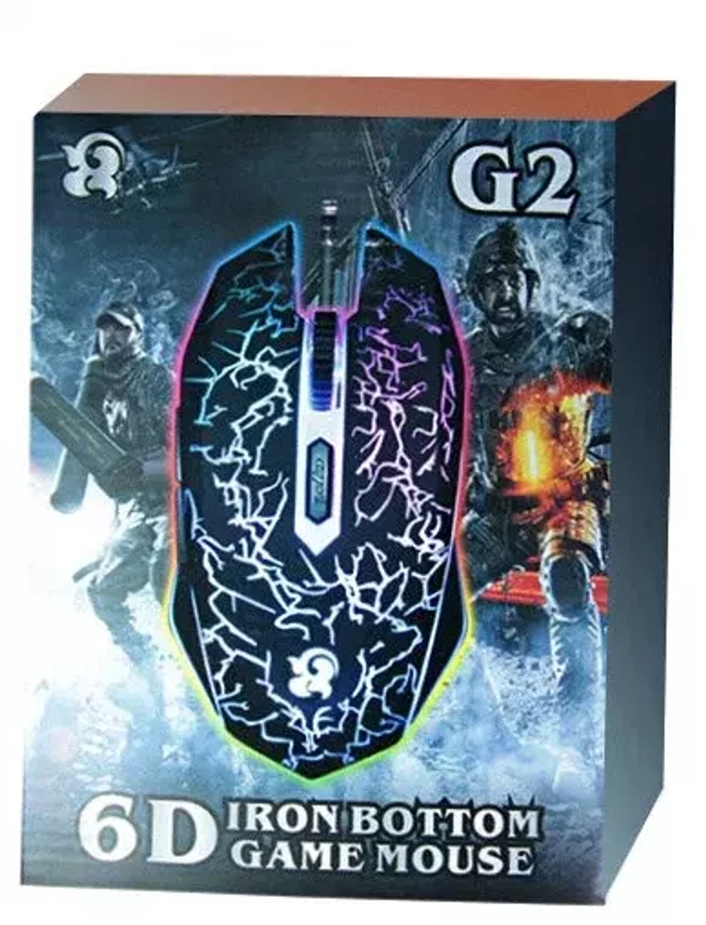 Мышь проводная игровая Banda G2 black