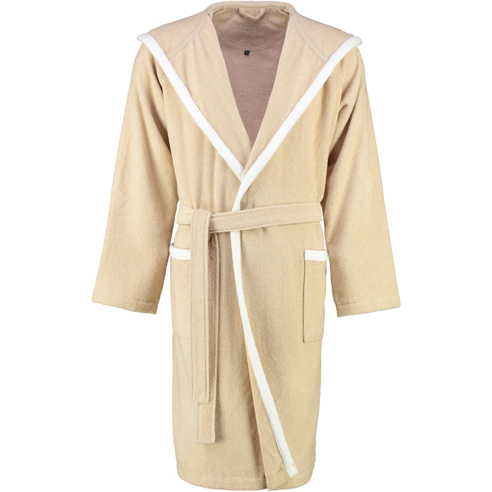 Элитный халат велюровый LC-Wing бежевый от Vossen Австрия