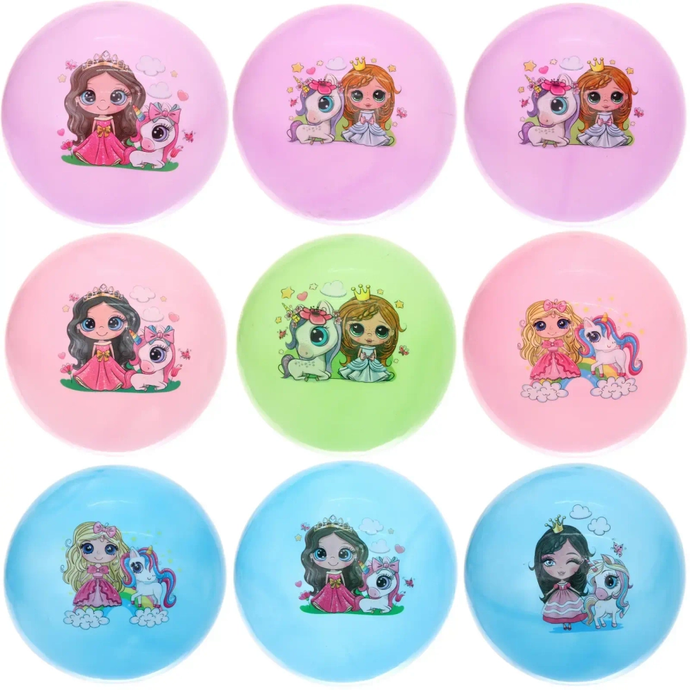 Мяч 22 см «Принцесса» (60 гр.)