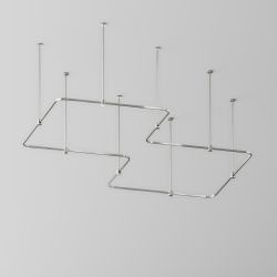 Радиусный коннектор для шинопровода Maytoni Flarity TRX154-RC80-PT